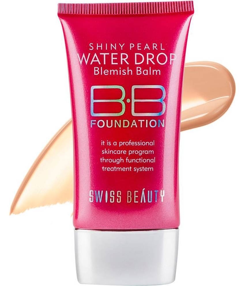 Swiss Beauty BB Shiny Pearl Water Drop Cream Foundation Dark SPF 15 40 g