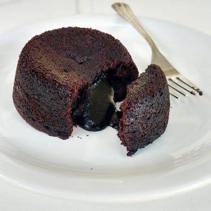 Choco lava cake.