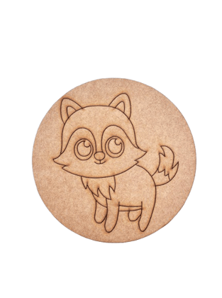 Dbeautify's DIY Fox Pre-Marked MDF Base
