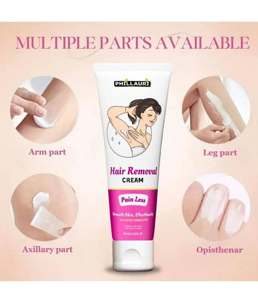 Phillauri Natural Hair Removal Waxing for Women 60 ( Pack of 1 )