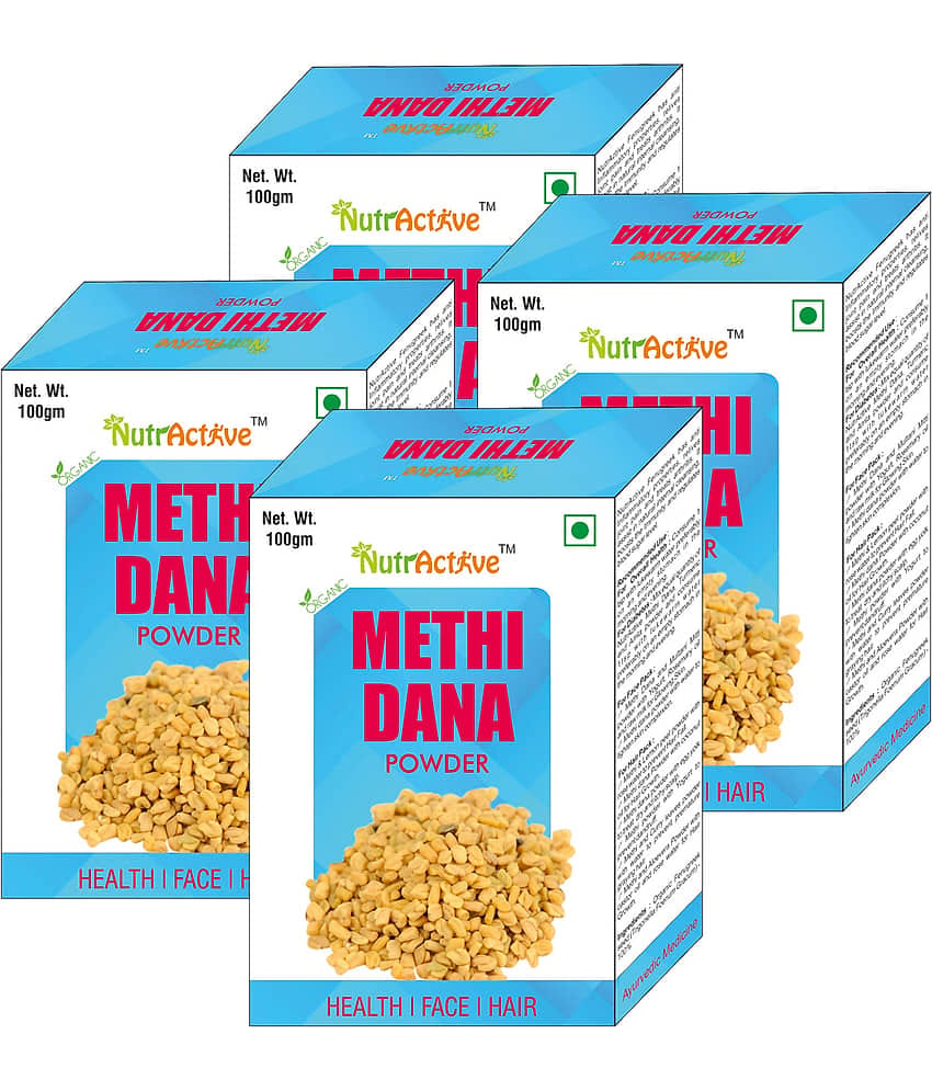Nutractive Methi Dana Powder 100 Gm Pack of 4