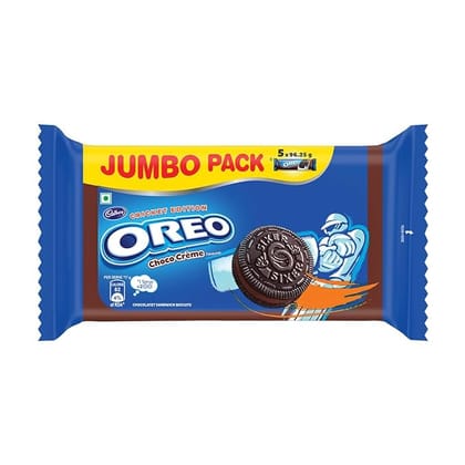 Cadbury Oreo Chocolate Flavour Cookie Sandwich Cream Biscuit 114 Gms