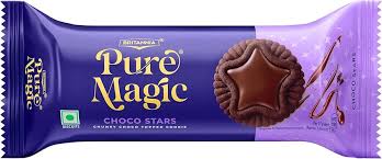 BRITANNIA PURE MAGIC CHOCO STARS 68.09GM