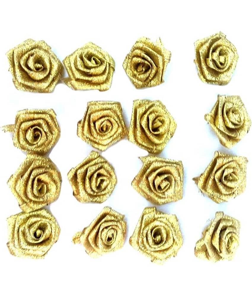 Vardhman Golden Tissue Flower - Set Of 90 Pcs