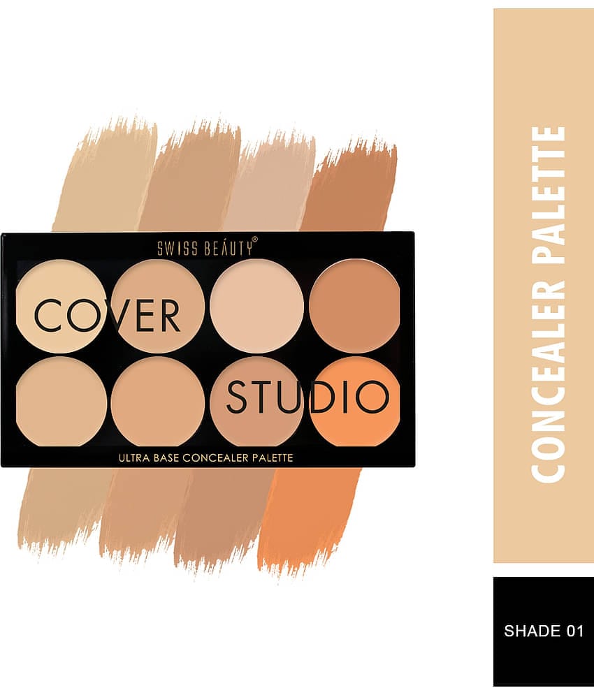Swiss Beatuy Ultra Base Concealer Palette (Shade-01), 16gm
