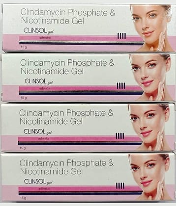 Clinsol Face Gel, 15 Gm (Pack Of 4)