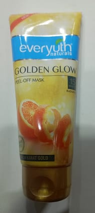 Everyuth naturals golden glow peel off mask 15 minutes Radiance 24 karat gold 50 g
