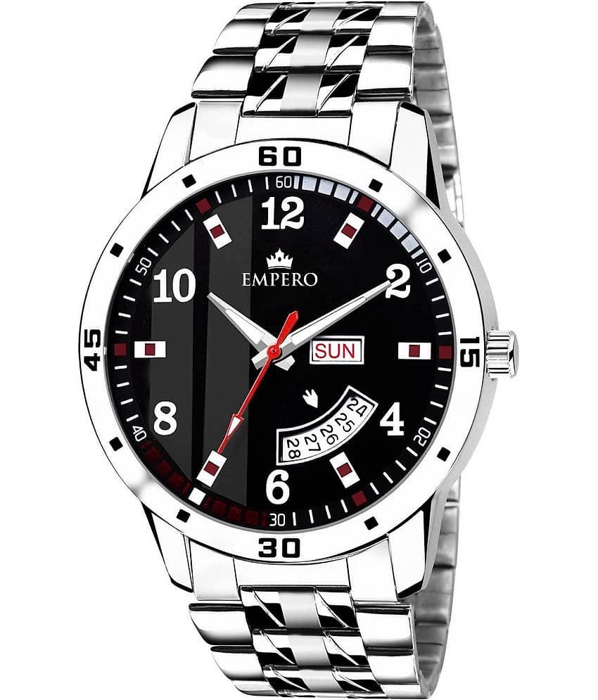 EMPERO - Silver Stainless Steel Analog Men's Watch
