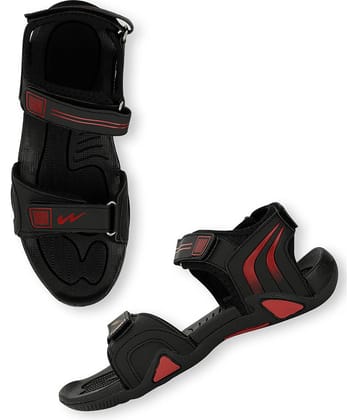 Campus 3K-911 - Black Men's Sandals
