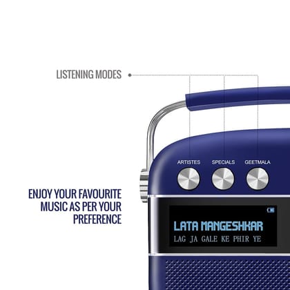 Saregama Carvaan Premium Hindi  (Royal Blue)