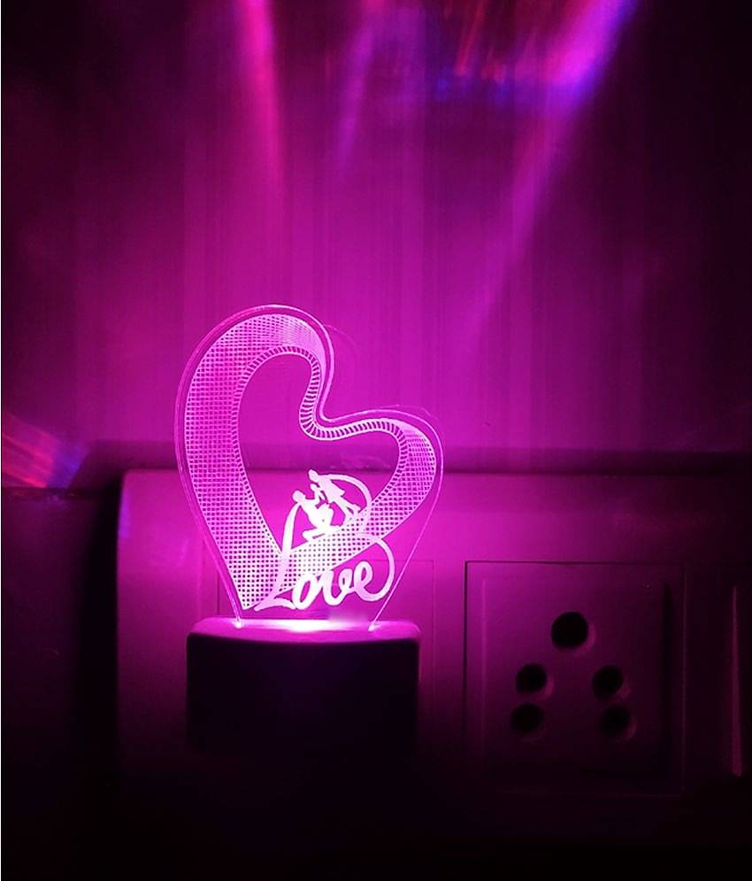 DIONA Multicolor Night Lamp ( Pack of 1 )