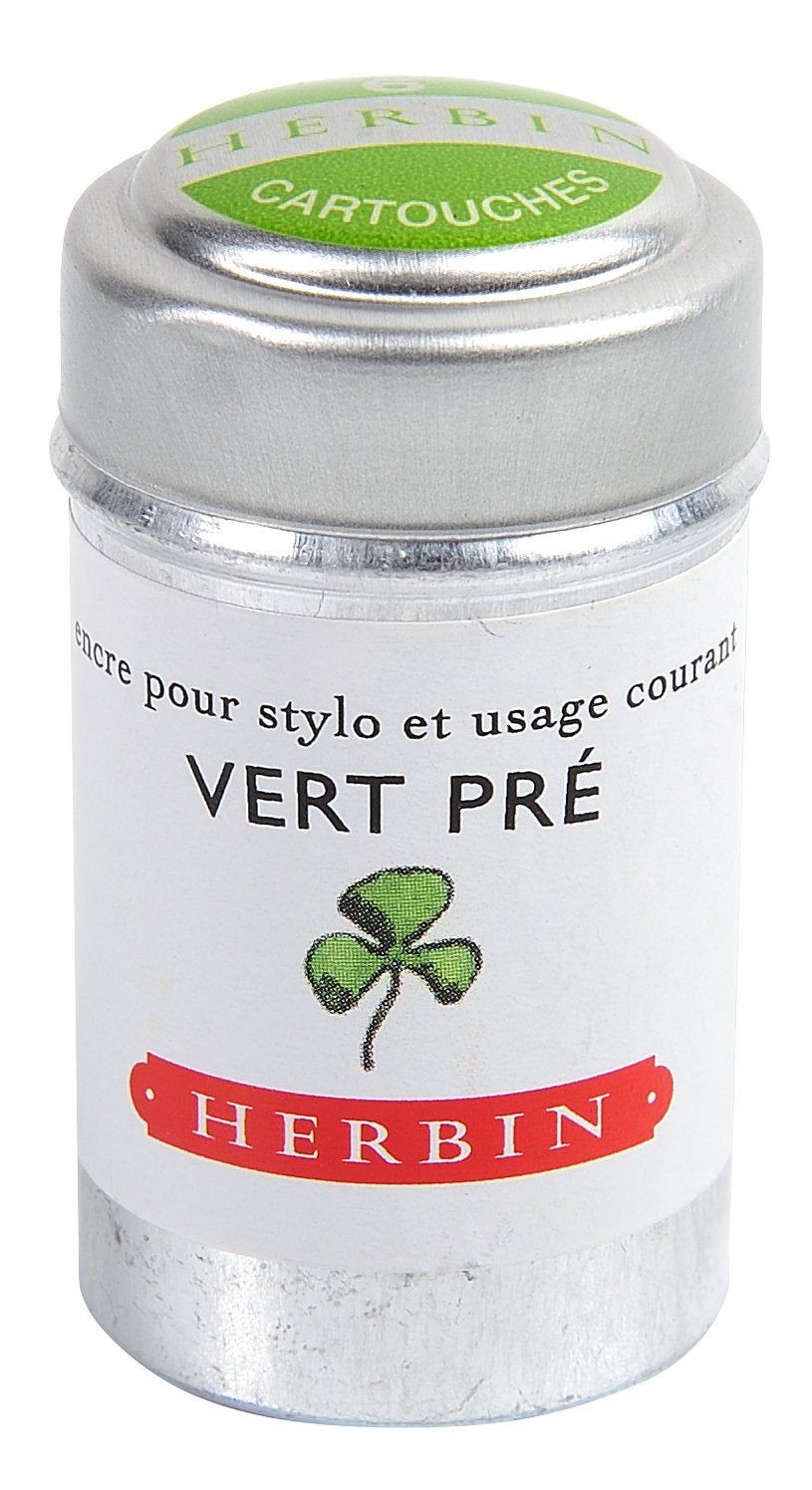 Herbin Standard Ink # 31 - Vert Pre-Box of 6 Cartridges