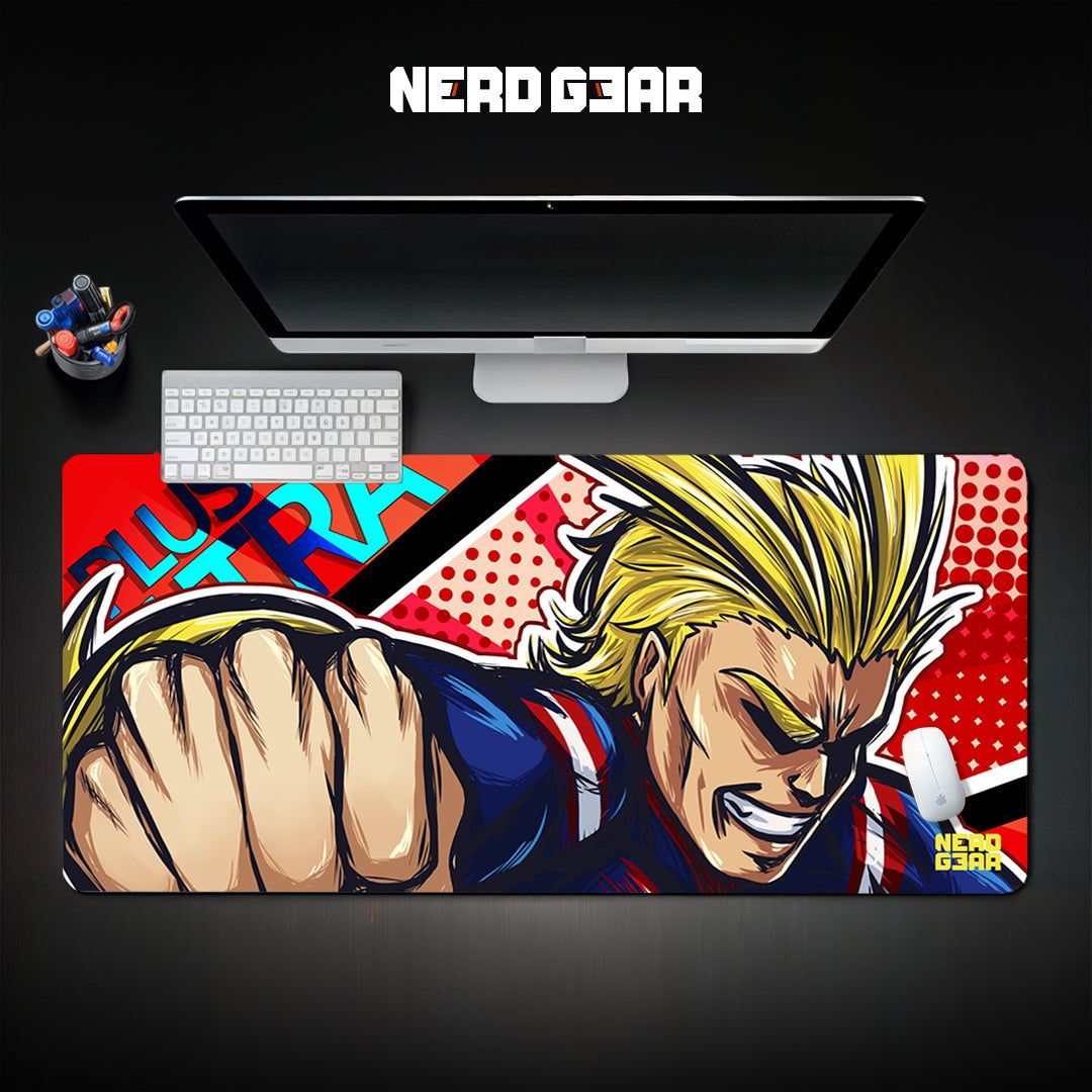 All Might Plus Ultra NerdMat-28 x 60 cm / Unstiched