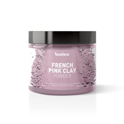 French-pink-clay-powder-removes dirt-face masks