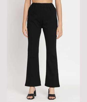 AngelFab - Denim Regular Fit Black Women's Jeggings ( Pack of 1 )