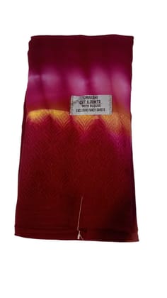 Elegant Blue Floral Printed Saree Elegant Blue Floral Printed Saree