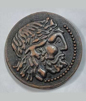 ANCIENT WORLD GREEK COINAGE HORSE COPPER COIN