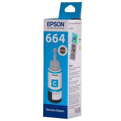 664 Epson Cyan ink Bottle