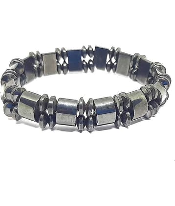 Jet Black Multi Magnetic Bracelet Bracelet for Men and Boys Magnetic Healing with Jewelry
