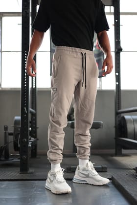TECHNICAL LIGHTWEIGHT JOGGER  [LIGHT GREY]-XL [34"-36"]