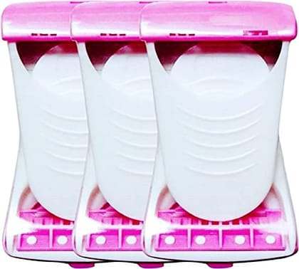 Vedy 6 Blades Body & Bikini Shaving Razor For Women - Pink Disposable Razor (Pack of 1)