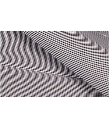 Makhanchor Black 100 Percent Cotton Unstitched Shirt pc Single