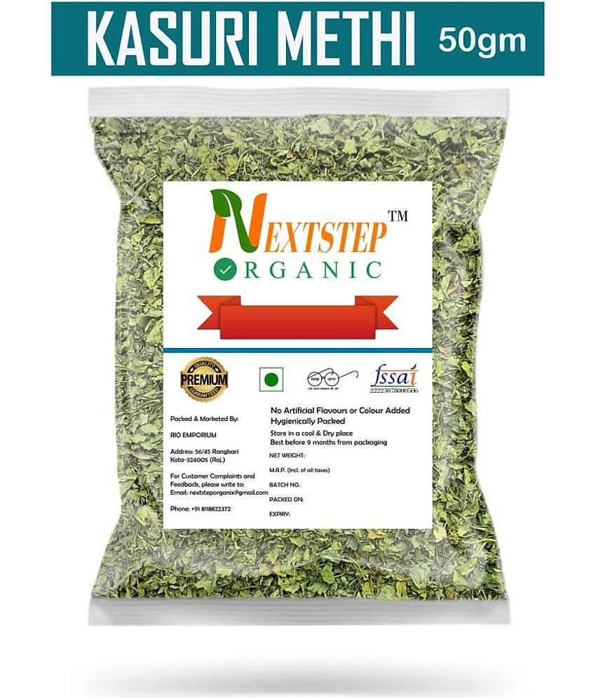 NEXTSTEP ORGANIC Fenugreek Leaves | Kasuri Methi 50 gm