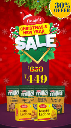 RAAJALI FESTIVE DELIGHTS GIFT BOX FOR CHRISTMAS & NEWYEAR