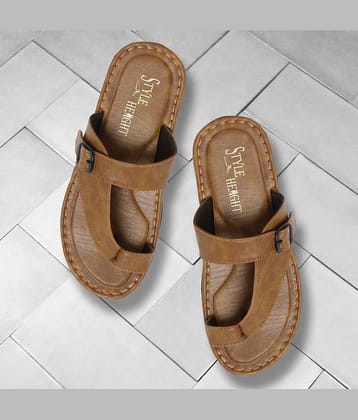 Style Height Tan Thong Flip Flop