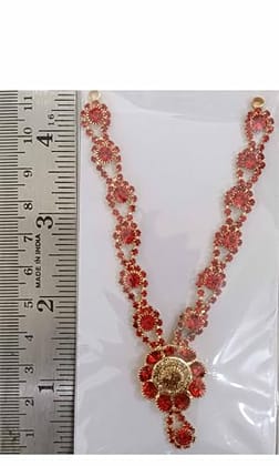 VARNI CREATION Ladoo Gopal Diamond Long Mala