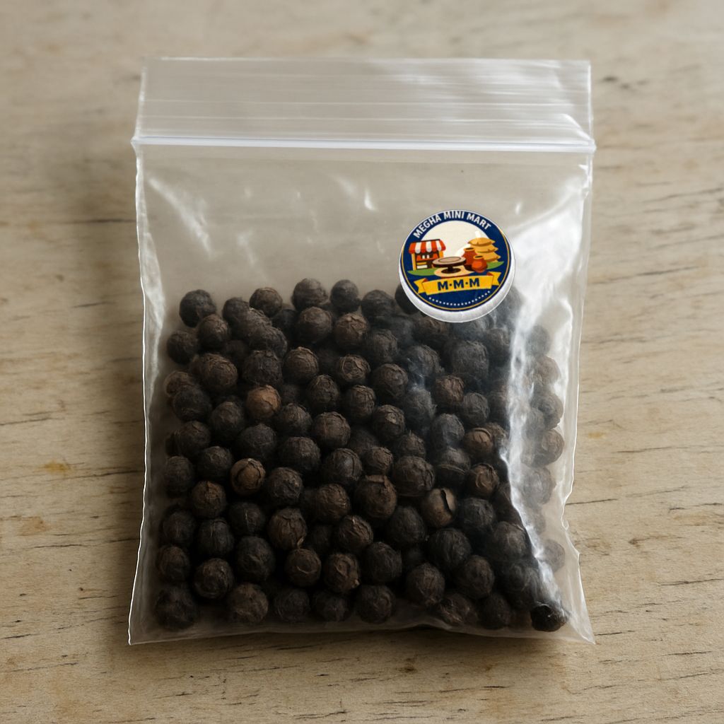 Megha Mini Mart's premium black pepper