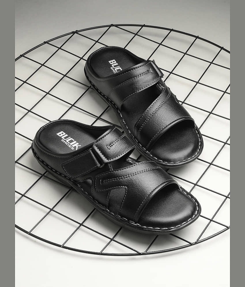 Bucik Black Men's Daily Slipper