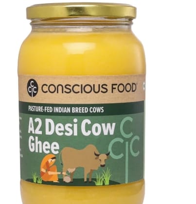 Conscious Food A2 Desi Cow ghee 500ml