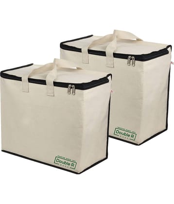 Double R Bags - Green Canvas Shopping Bag