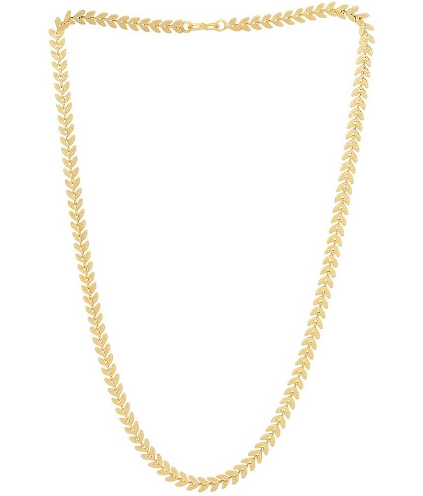 shankhraj mall Gold Plated Chain ( Set of 1 )