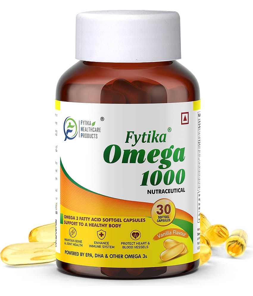 Fytika Omega 1000 (Omega-3 Fatty acids)- 30 Capsules