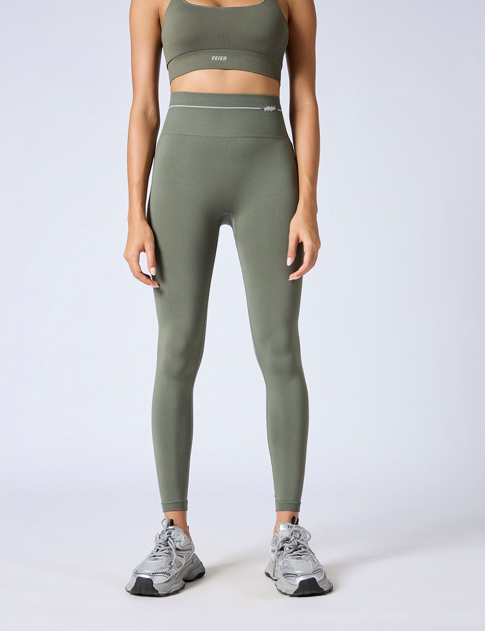 Slink Leggings-OLIVE / S