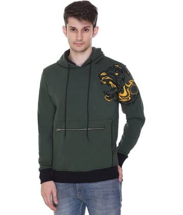 RF RAVES - White Fleece Regular Fit Men's Sweatshirt ( Pack of 1 )