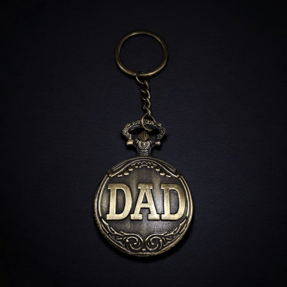 DAD Engraved Pocket Watch - Sentimental and Timeless Gift