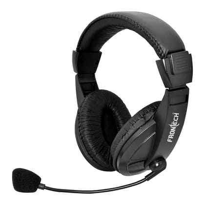 On-Ear USB Headphone | 40mm Drivers, Built-in Mic, Adjustable Boom (HF-3442)
