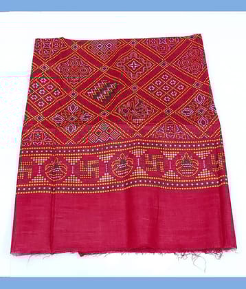 Shyam Handloom Pack of 1 Cotton Below 300 -GSM Bath Towel ( Red )