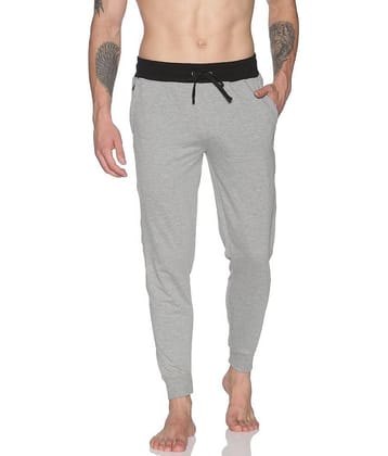 Dollar Athleisure - Grey Cotton Men's Joggers ( Pack of 1 )