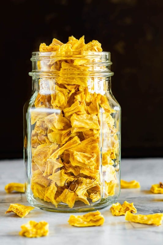 Dehydrated Pineapple Tidbits (1 kg) | Naturally Sweet & Chewy | Healthy Snacking
