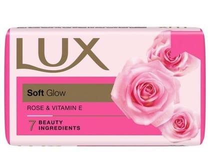 Lux Soft Glow Rose & Vitamin E Soap, 41 gm