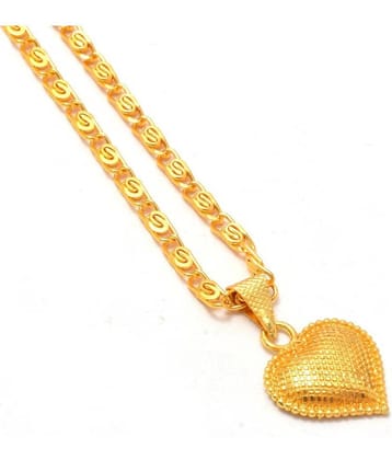 Jewarhaat - Golden Pendant ( Pack of 1 )