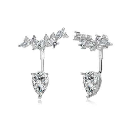PARTY WITH ME EARRINGS - Fine Silver-Silver