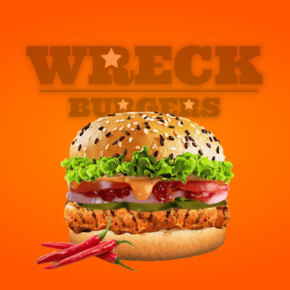 Im so hot chicken burger