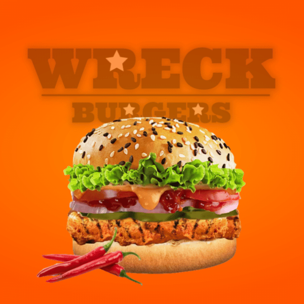 Im so hot chicken burger