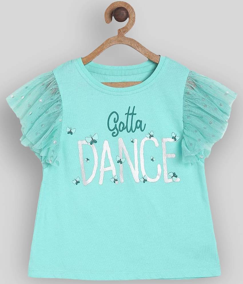 MINI KLUB Pack of 1 Baby Girls Cotton Top ( Multi )
