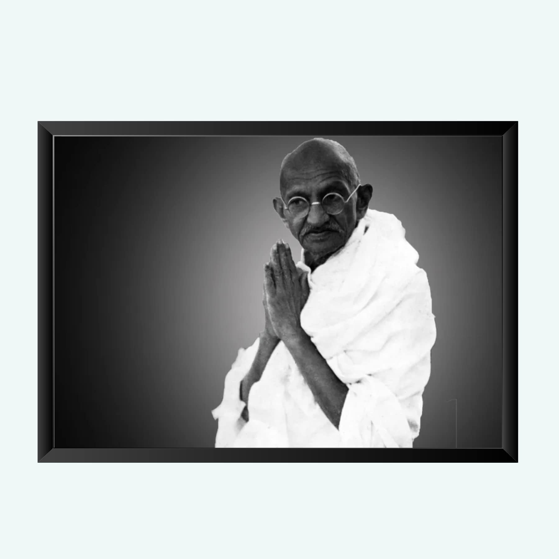 NOKKES Gandhi ji Wall Photo Frame For And Wall Decoration Wall Photo Frame Size 8X12 Inch_13
